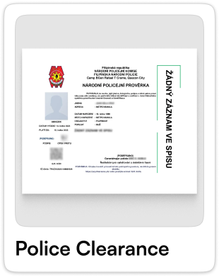 Police Clearance Card